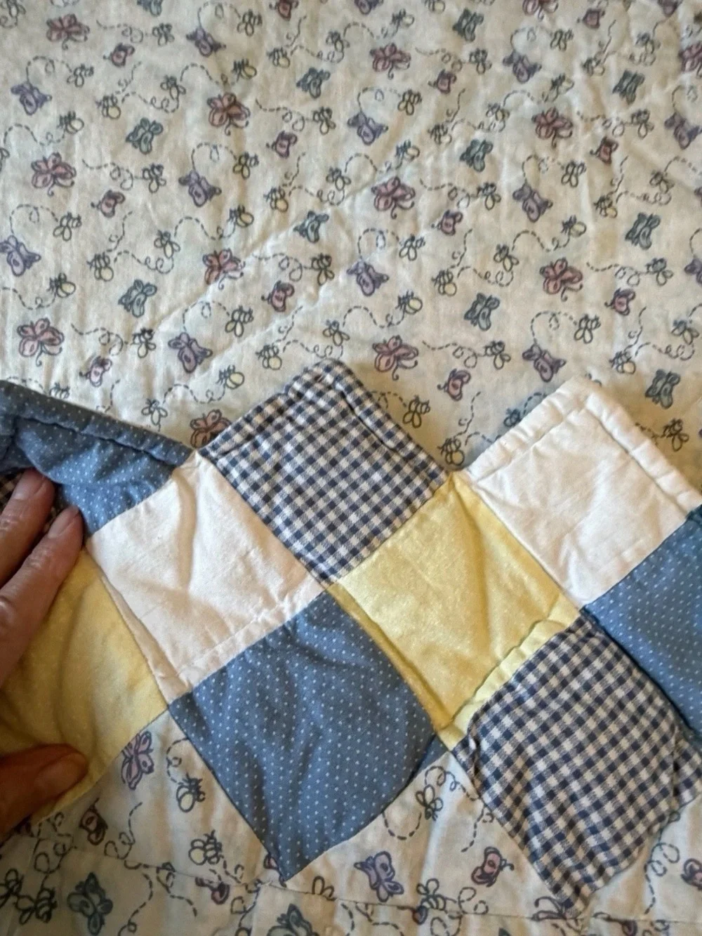 Vintage Disney Winnie the Pooh Quilt Twin Size C&F Enterprises